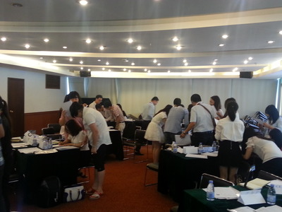 朱綱老師成功為南夢宮實施情商管理培訓(xùn)